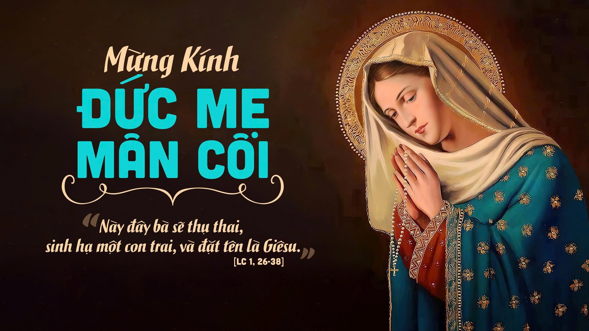 Suy Niệm Lời Chúa | Chúa Nhật Tuần XXVII Mùa Thường Niên - Năm A - CỬ HÀNH TRỌNG THỂ LỄ ĐỨC MẸ MÂN CÔI | Lc 1,26-38 | Phút Cầu Nguyện